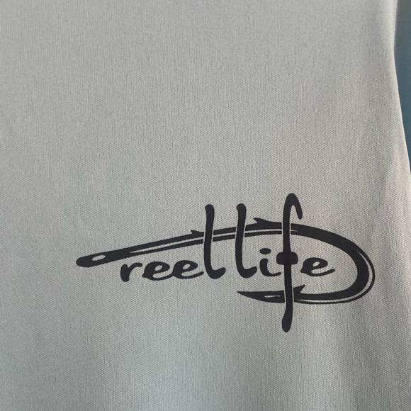 NWT. Reel life long sleeve shirt size medium. - Picture 4 of 4